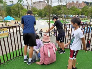 陽光運動公園野餐放風趣